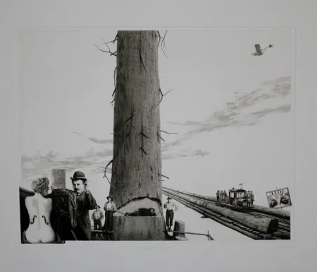 Ets En Aquatint Tripp - Kinsey Meets Man Ray