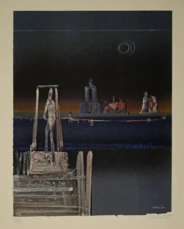 Lithografie Tschumi - Untitled