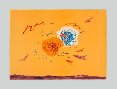 Lithografie Turcato - Composizione