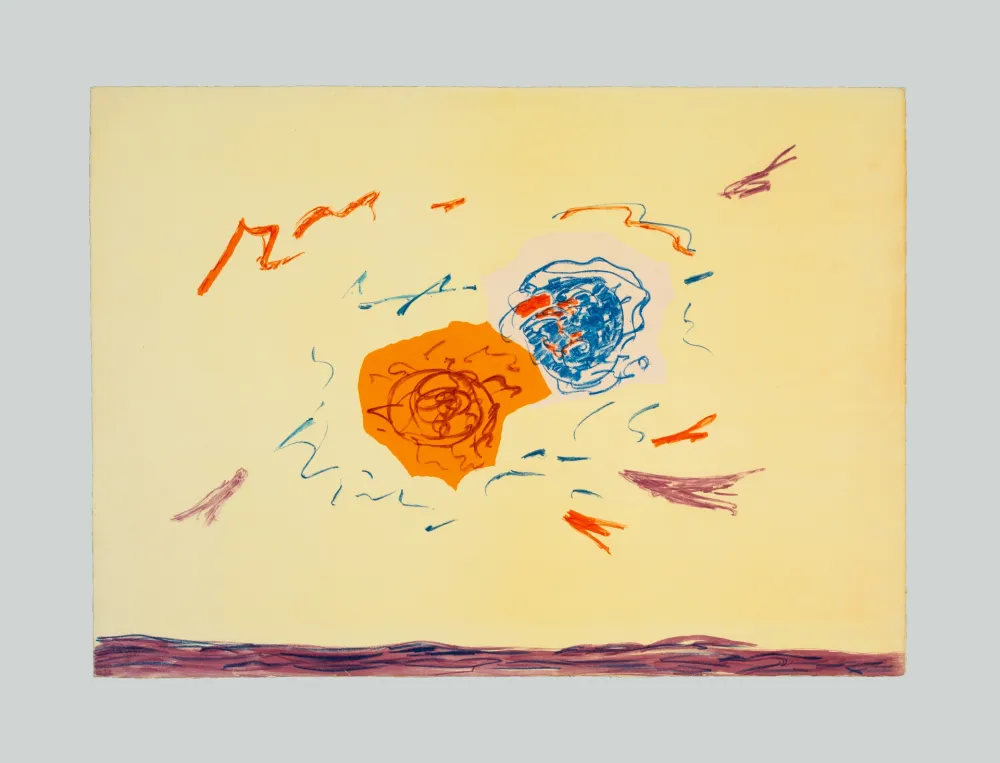 Lithografie Turcato - Composizione