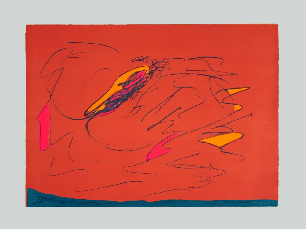 Lithografie Turcato - Composizione