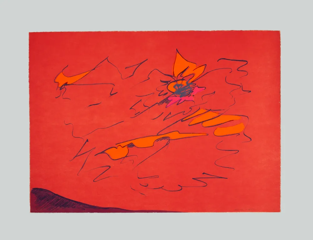 Lithografie Turcato - Composizione