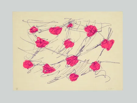 Lithografie Turcato - Composizione