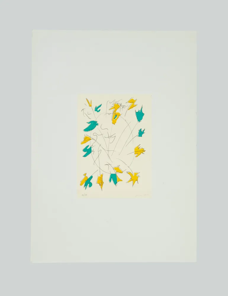 Lithografie Turcato - Composizione