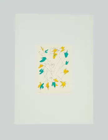 Lithografie Turcato - Composizione