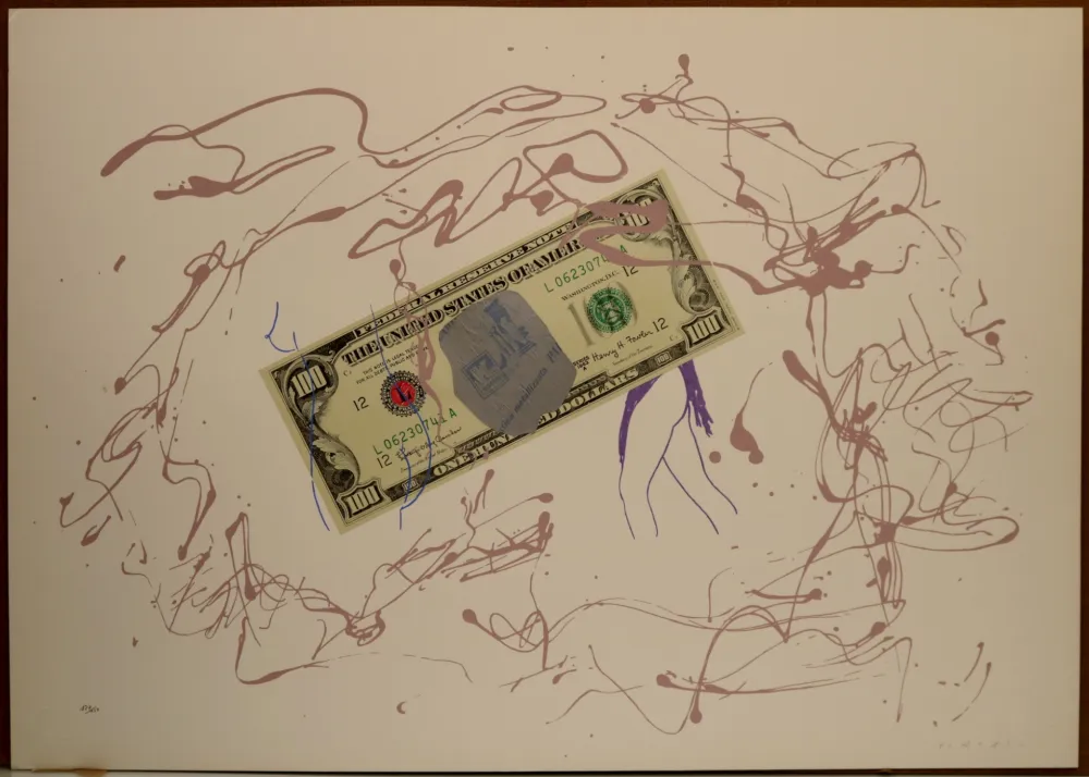 Lithografie Turcato - Dollaro