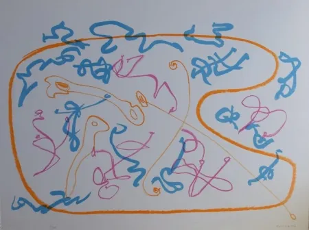 Lithografie Turcato - Senza titolo