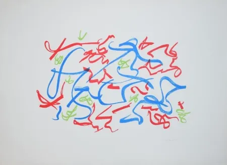 Lithografie Turcato - Senza titolo