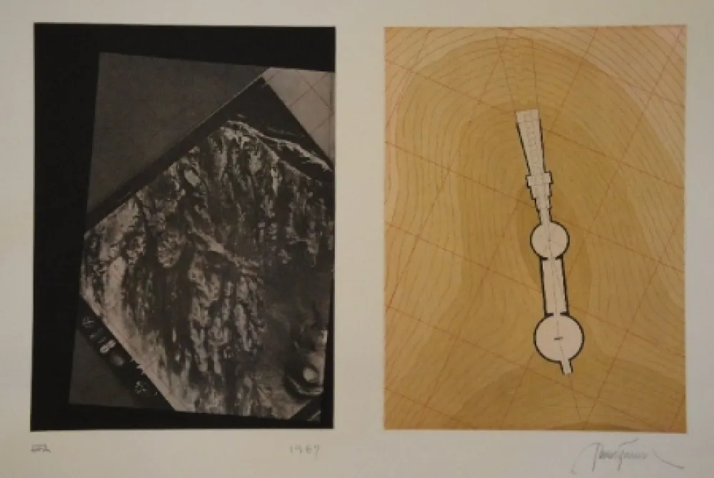 Gravure Turrell - Mapping Spaces