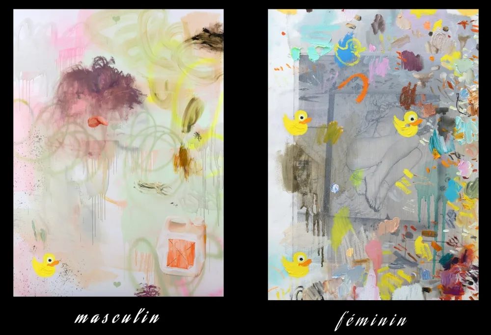 Digitale Print Tursic & Mille - Nu (Collection Naked)