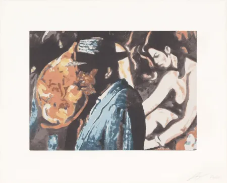 Zeefdruk Tuymans - Allo! C