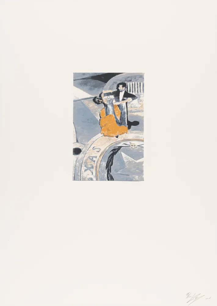 Zeefdruk Tuymans - Ballroom Dancing