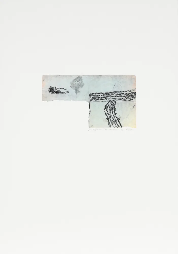 Lithografie Tuymans - Kristallnacht