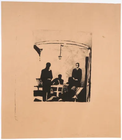 Lithografie Tuymans - Le Verdict 3