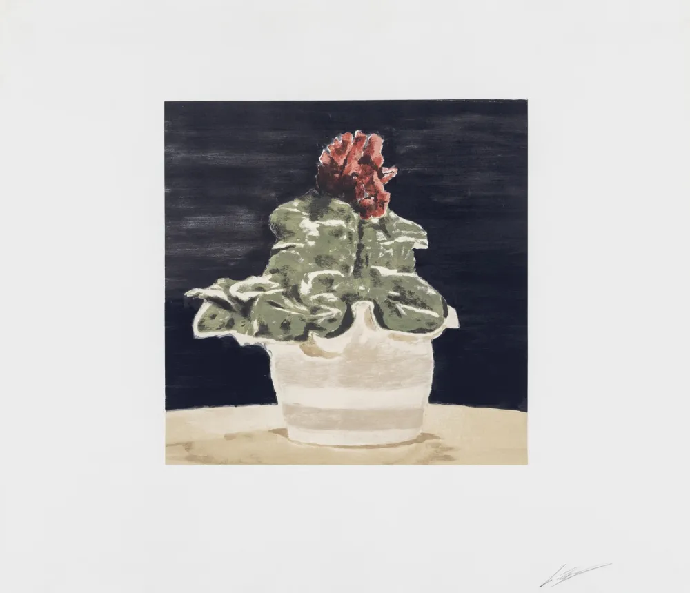 Zeefdruk Tuymans - Niks