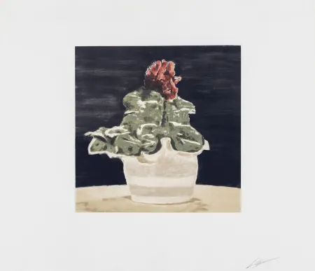 Zeefdruk Tuymans - Niks