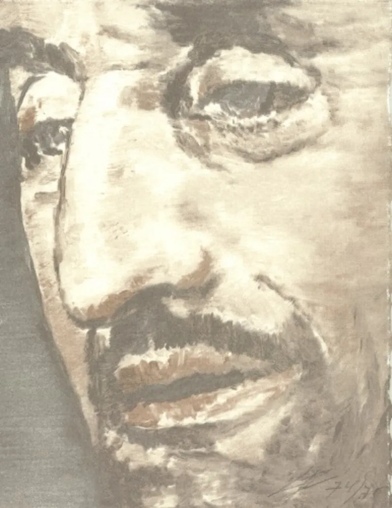 Lithografie Tuymans - The Nose/Le Nez,