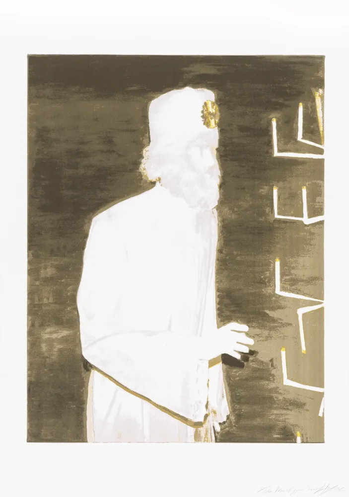 Zeefdruk Tuymans - The Worshipper