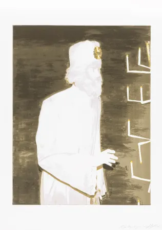 Zeefdruk Tuymans - The Worshipper