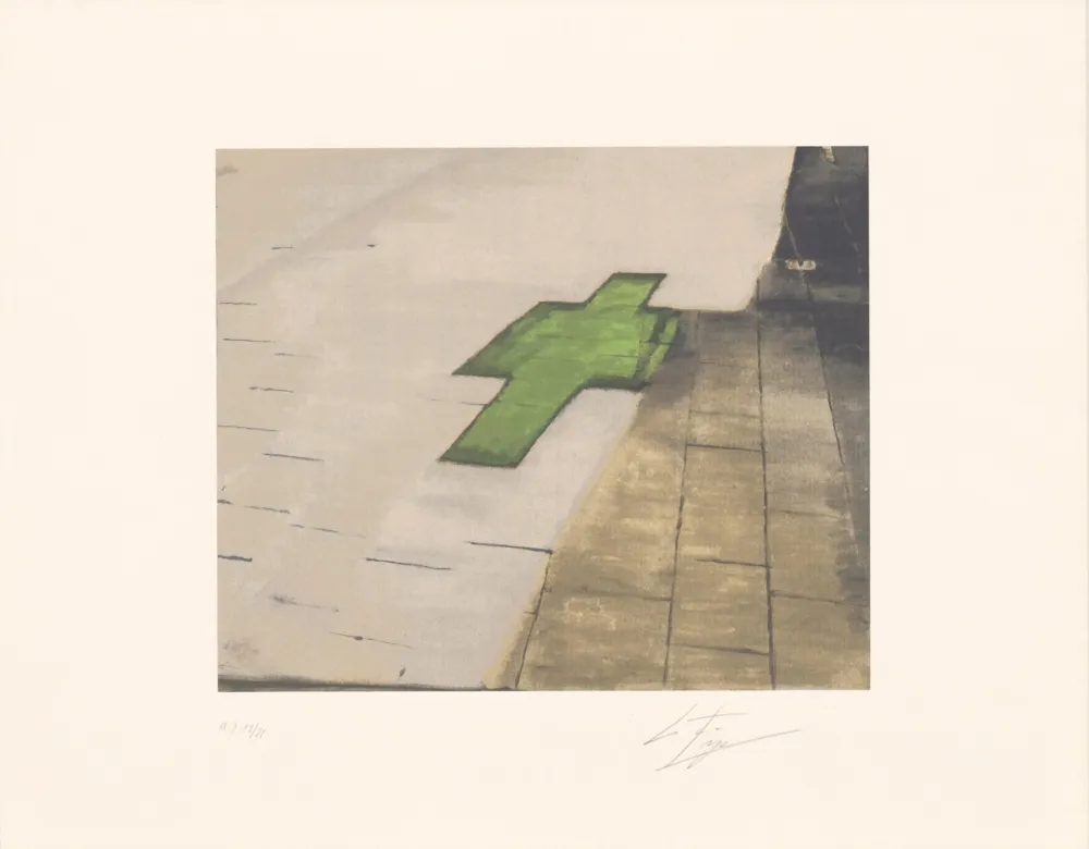 Zeefdruk Tuymans - Untitled (Pharmacy)