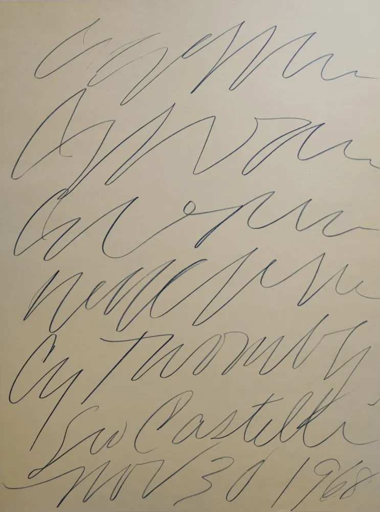 Lithografie Twombly - 