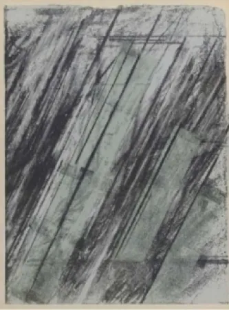 Lithografie Twombly - Sans titre