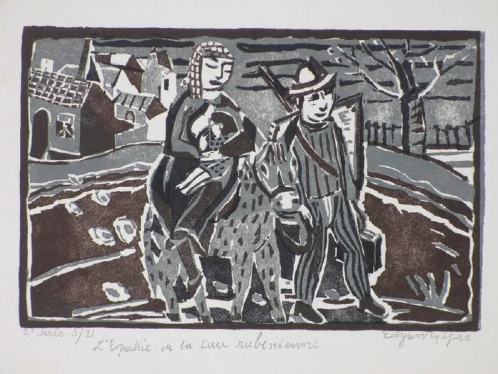 Geen Techniek Tytgat - L'expatrie de la terre rubenienne / Vlucht naar Egypte