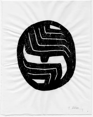 Geïllustreerd Boek Ubac - A. Frénaud. ALENTOUR DE LA MONTAGNE. Avec  16 empreintes d'ardoises de Raoul Ubac (1980)