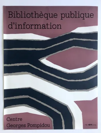 Poster Ubac - Bibliothèque publique d'Information (BPI) / Centre Pompidou
