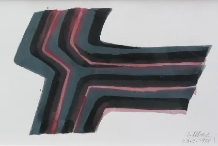 Geen Techniek Ubac - Composition abstraite 2