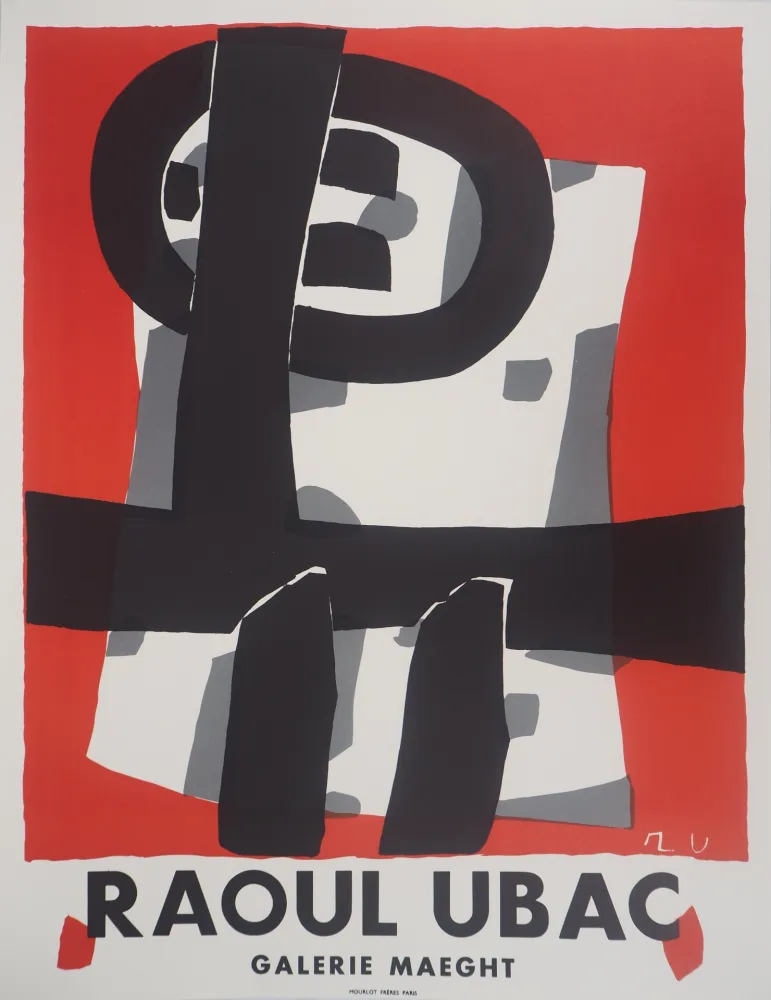 Geïllustreerd Boek Ubac - Composition aux ardoises