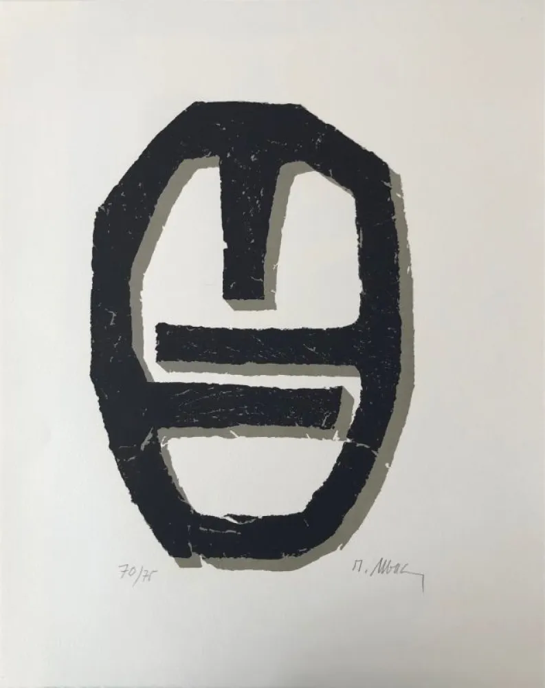 Lithografie Ubac - Empreinte 