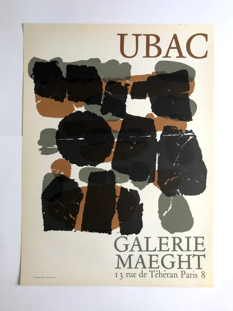 Poster Ubac - Galerie Maeght