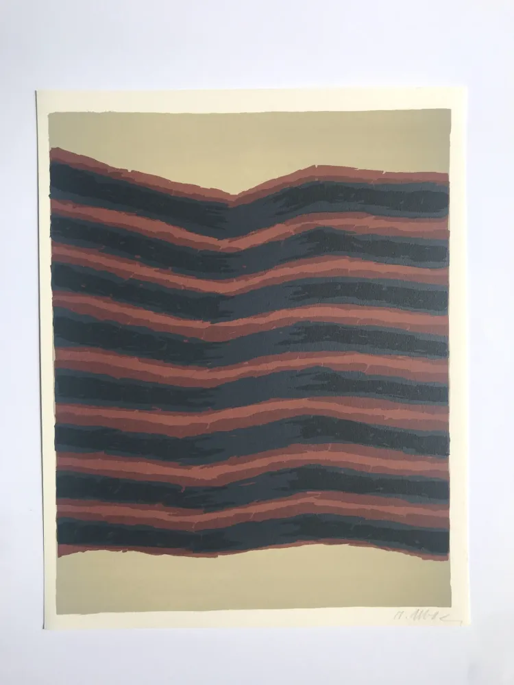 Lithografie Ubac - Galeries (La terre IV)