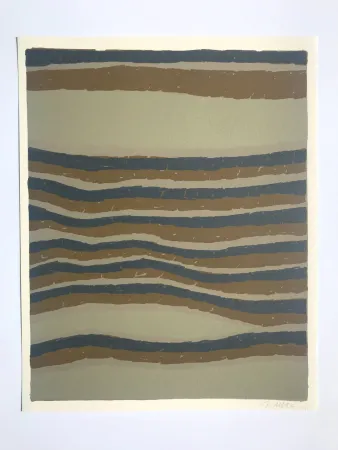 Lithografie Ubac - Routes (la Terre III)