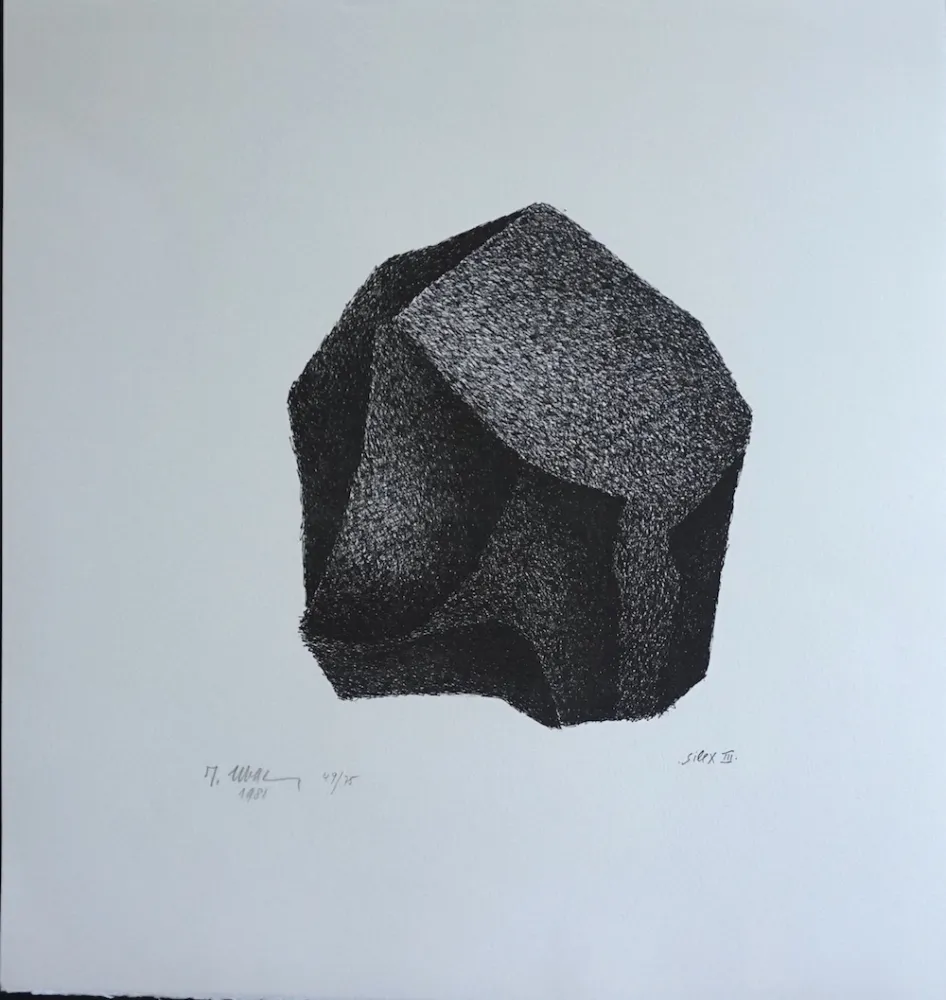 Lithografie Ubac - Silex III
