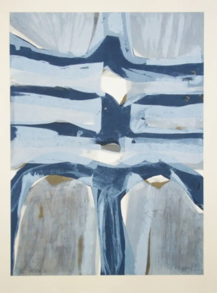 Lithografie Ubac - Sillon vertical