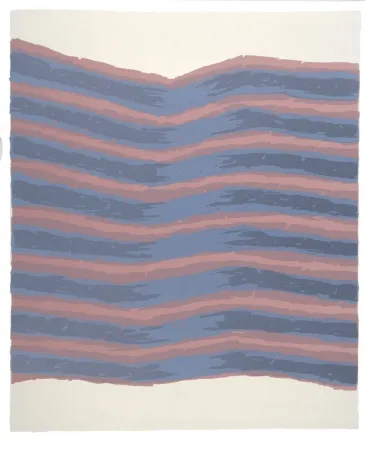 Lithografie Ubac - Strates sur ardoise