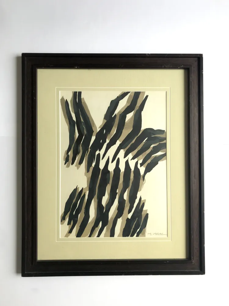 Lithografie Ubac -  Torses élémentaires