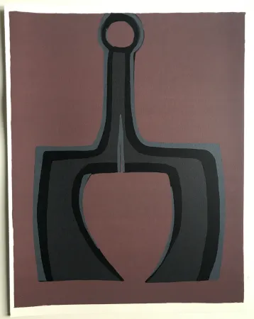 Lithografie Ubac - Travailler le sol (La terre I)