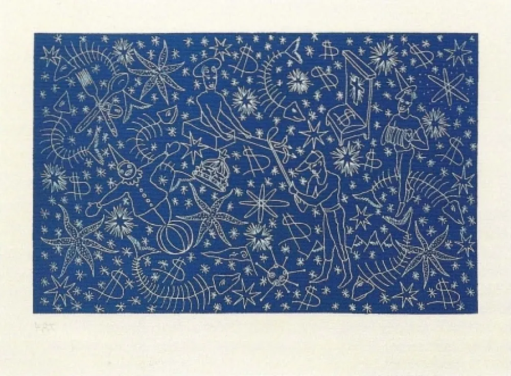 Lithografie Ucles - Kaotic