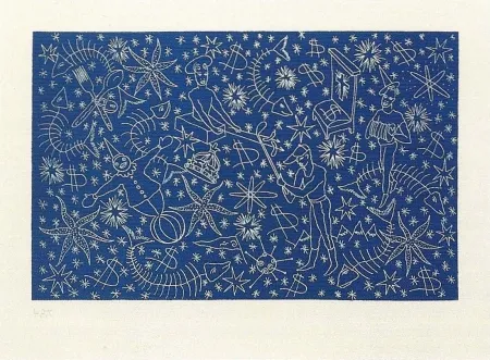 Lithografie Ucles - Kaotic