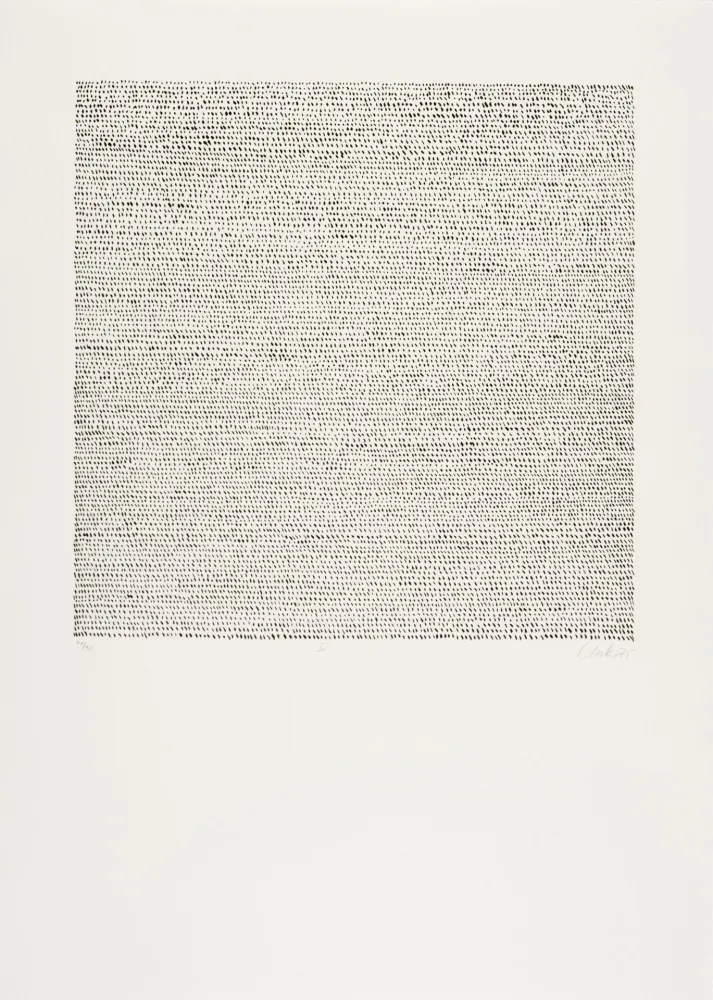 Lithografie Uecker - Marino from Goethe, plate IV