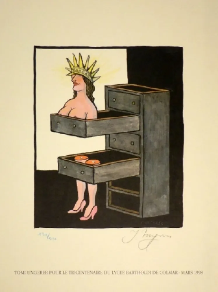 Zeefdruk Ungerer - Untitled