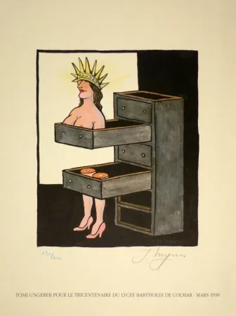 Zeefdruk Ungerer - Untitled