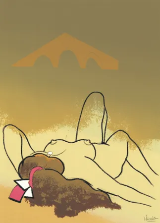 Zeefdruk Urculo - El puente  de la Espada