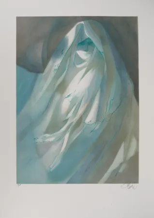 Lithografie Valadie - Le fantôme