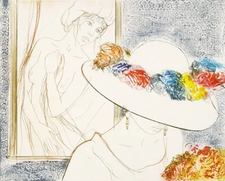 Aquatint Valadie - L'Envie