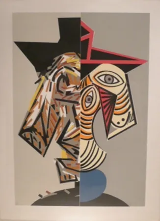 Zeefdruk Valdés - Dora Maar