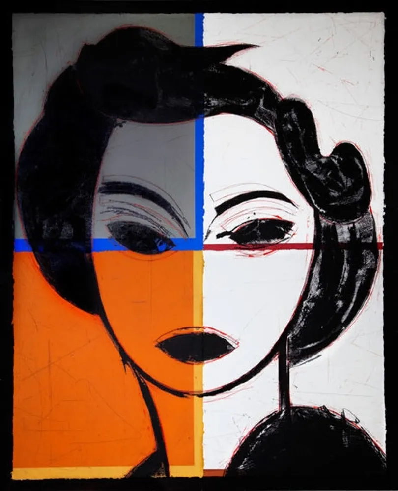 Ets En Aquatint Valdés - Dorothy I